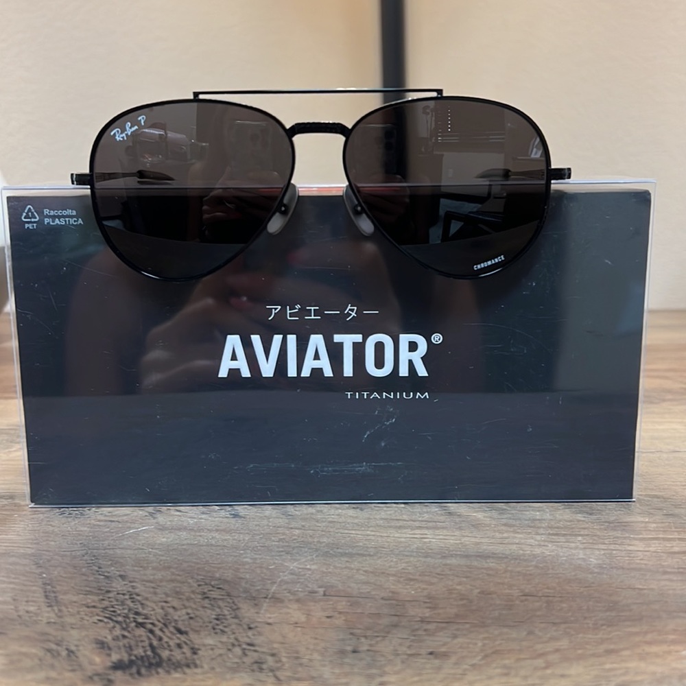 Ray Ban Aviator Titanium - Picture 3 of 7